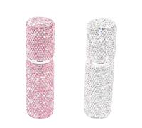 10ml Rhinestones Perfume Travel Bottle, Refillable Miniature Spray for Travel, Carry Body Oils, with Gorgeous Gift for Female Friends
