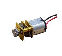 10mm*12mm N10 Full Metal Gearbox Gear electronic starter DC 3V-6V 3.7V 5V Slow Speed 17 Teeth Gear electronic starter for 3D Printing Pen Robot