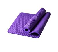 10mm 15mm Thick Yoga Mat Anti-slip Blanket Home Gym Sport Lose Weight Fitness Mats Exercise Pad For Women(PURPLE,10mm)