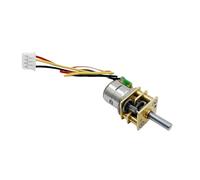 10mm 2-phase 4-wire Precision Full Metal Gearbox Reduction Stepper electronic starter Gear Ratio 20/50/ 100/150/ 298 / Driver Board IINKUEYK((C) Ratio 100)
