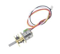 10mm 2-phase 4-wire Precision Gear Brushless Stepper electronic starter DC5V Full Metal Gearbox Reduction Ratio 5:1-1000:1 ICXLPMC(STYLE4)