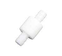 10mm 3/8 Inch Inline Check Valve Premium Plastic One Way Flow Control Valve for Fuel Gas Liquid Air HHO Water Applications High Pressure Durable Silicone 58mm Length