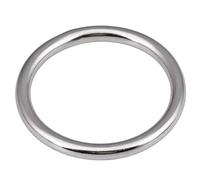 10mm 304 Stainless Steel Seamless O-Ring - Solid Round Ring for Fitness, Yoga, Dog Leashes 1pcs(45mm)