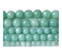 10mm 36pcs Natural Stone Burmese Jade Beads for Jewelry Making DIY Bracelet Crystal