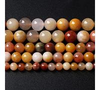 10MM 38PCS Natural Stone Golden Thread Jade Crystal Loose Beads for Jewelry Making DIY Bracelet Necklace 1 Strand 15‘‘