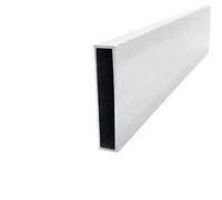 10mm 6063 AL Alloy Square Tubes Easy to Weld, Length 495mm Rectangular Profiles for Equipment Accessories 2pc(10x40x1.4mm)