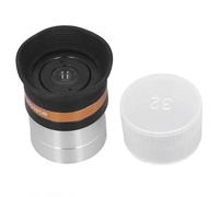 10mm 62 Degree Aspherical Wide Angle Eyepiece, 1.25 Inch Astronomical Telescope Accessory, Multi - Coated Optical Glass Lens with Soft Eye Cup for Stargazing and Planetary Observat