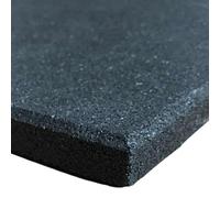 (10mm) Anti-Vibration Rubber Mat - Washing Machine Tumble Dryer Gym Equipment - 1m x 1m