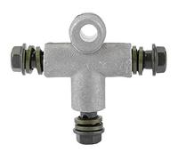 10mm Banjo Splitter 3 Way Brake Oil Hose Adaptor for Motorcycle ATV