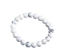 10mm Beaded Crystal Bracelet Healing Energy Jewelry Handmade Stretch Bracelet Unisex (Various Crystals), Una talla, No Gemstone
