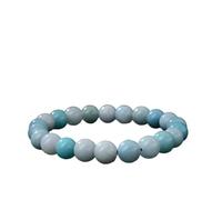 10mm Beaded Crystal Bracelet Healing Energy Jewelry Handmade Stretch Bracelet Unisex (Various Crystals), Una talla, No Gemstone