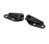 10mm Car Ball Stud Gas Shock Strut Mounting Bracket Connector Compatible with Gas Spring End Fitting Shocks 64x22x24mm(1 Pair)