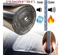 10mm Car Hood Insulation Sound Deadening Pad Metal Cotton 10Mm Car strong backing 7.Non-flammable flame retardant Installation 1 Remove the door panels 2