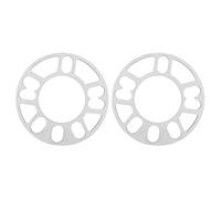 10mm Car Wheel Spacers 2PCS, Aluminium Alloy Hubcentric Wheel Spacers Shims, Universal Fit for 4/5 Stud Wheels, Increase Track Width and Handling
