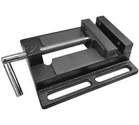 10mm Cast Iron Drill Press Vise 4",for Workshop Milling Machine Machinery Maintenance,Pillar Bench Drill Vice Clamp