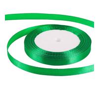 10mm Dark Green Ribbon for Gift Wrapping 22M,Dark Green Satin Ribbons Fabric 10mm Thick for Crafting Hair Bow Christmas Polyester Ribbon Cake Wedding Party Balloon Car Ribbons Decoration
