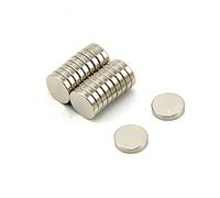 10mm dia x 2mm thick Ultra High Performance N52 Neodymium Magnet - 1.6kg Pull ( Pack of 20 )