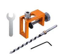 10mm Edge Drilling Guide Jig, Cabinet Door Installation Positioner, Cabinet Door Mounting Jig, Accurate Scale, Suitable for Most Cabinet-Doors (#B)