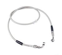 10mm for banjo Fitting Brake Pipe 80cm High Strength 10mm for | Semimetal construction, silver color, resists weathering, for durable steel wire core, 80cm total