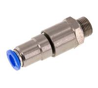 10mm & G3/8'' Quick Swivel Joint Push-In-Male Threads Nickel-Plated Brass/PBT NBR Rotatable