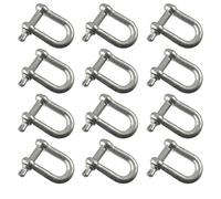 10mm Galvanised Dee Shackle Pack of12 Chandlery DK03