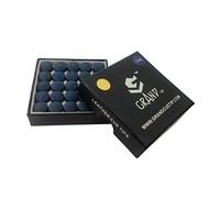 10mm Grand Snooker Cue Tips - Various Quantities & Grades (10mm Hard, Box of 50)