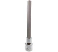 10mm Hex Allen Key Long Bit Internal Socket Metric 1/2" Drive 140mm Length Cr-V