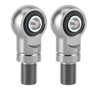 10mm Hole Air Shock Absorber Adapter, Motorcycle Damper Height Increase Kit, Aluminum Alloy Shock Absorber Spacer for ATV Off - Road Bikes with 15mm Thread (Type A electroplating color)