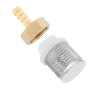 10mm Inline Mesh Screen, PNXKTXO Stainless Steel Filter Copper Tube Joint Pipeline Garden Hose Strainer for Pool, Aquarium Irrigation Sprayer Pump Filtering