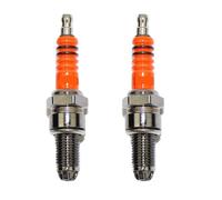 10mm Iridium Spark Plug D8TJC Compatible With 50CC 110cc 125cc 150CC GY6 Engines Fits ATV And Motorcycle Applications(MULTI)