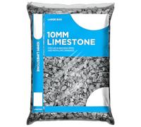 10mm Limestone Decorative Chippings - Natural Gravel Aggregate for Driveways & Garden Borders, Approx. 20kg Major Bag - Clean Stone Pebbles for Landscaping, Pathways, Beds & Ground Cover