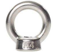 10mm / M10 A4 Marine Grade Stainless Steel Lifting Eye Nuts Female Nut DIN 582-2 Pack