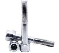10mm / M10 x 50 Socket Cap Screws HEX Head Allen Bolts A4 Marine Grade Stainless Steel DIN 912-2 Pack