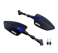 10mm Motorcycle Mirrors For YA&MAHA YBR125 YBR 125 2010-2015 2016 2017 2018 2019 Screw Thread Left Right Rear Rearview Mirrors(Style L)
