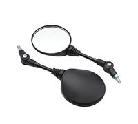 10mm Motorcycle Rear View Mirrors Round Folding Mirrors Universal Rearview Mirrors For Motorbike Scooter Rearview Mirrors