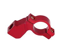 10mm Motorcycle Rearview Mirror Bracket, 5 Colors Handlebar Mount Mirror Adapter Holder Clamp Rearview Mirror Holder(Red) motorcycle mirror bracket bike mirror mounts