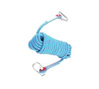 10MM Nylon Rope Thick Nylon Washing Line 20M Solid Binding Hanging Twisted Cord Heavy Duty Rope For Garden Hammock Camping Trips Rock Climbing Marine Rigging(Blue,12mmx5m)