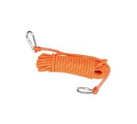 10MM Nylon Rope Thick Nylon Washing Line 20M Solid Binding Hanging Twisted Cord Heavy Duty Rope For Garden Hammock Camping Trips Rock Climbing Marine Rigging(Yellow 2,14mmx25m)