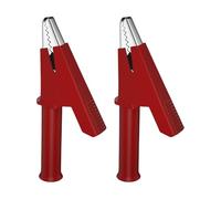 10mm Open Test Clip with 4mm Connector Tail Precisions Testing Tool Brass PVC for Electrical Repairs & Engineering Tasks Electronic Tool