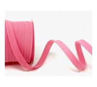 10mm Poly Cotton Flanged Piping Cord, Choice of Colour, Sold by The Metre (Rose Pink)