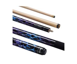 (10mm) PowerGlide Burner II Pool Cue 10mm Tip Rubber Grip 57"