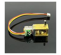10mm Precious Full Metal Gearbox Worm Gear Stepper electronic starter D-shaft 2-phase 4-wire Stepping electronic starter Monitor Camera Robot ICXLPMC((E) Ratio 603)