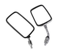 10MM Screws A Pair Motorcycle Rearview Mirror Handle Bar Side Mirrors Plating Rear View Has Clear Viewing For Scooter Mirrors Rearviews