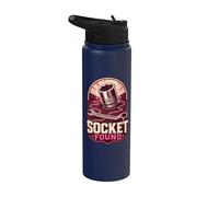 10mm Socket Found Mechanic Tool Stainless Steel Insulated Water Bottle