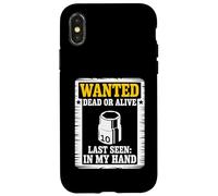 10MM Socket Wanted Poster Car Guy Funny Car Mechanic Case for iPhone X/XS