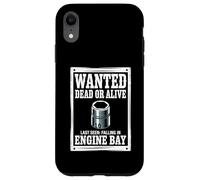 10MM Socket Wanted Poster Car Guy Funny Car Mechanic Case for iPhone XR