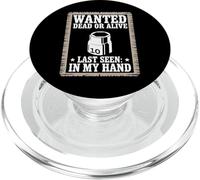 10MM Socket Wanted Poster Car Guy Funny Car Mechanic PopSockets PopGrip for MagSafe