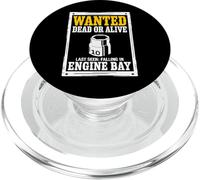 10MM Socket Wanted Poster Car Guy Funny Car Mechanic PopSockets PopGrip for MagSafe