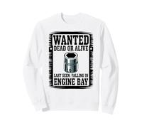 10MM Socket Wanted Poster Car Guy Funny Car Mechanic Sweatshirt