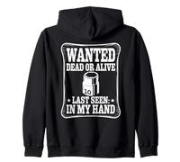 10MM Socket Wanted Poster Car Guy Funny Car Mechanic Zip Hoodie